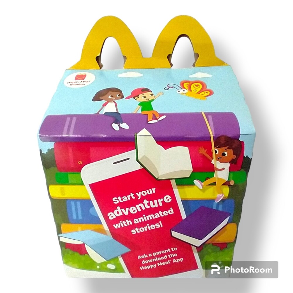 2022 Happy Readers McDonalds Happy Meal Box Empty Box Only